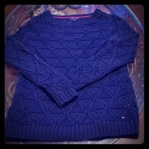 Tommy hilfiger open weave sweater